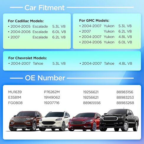 مجموعة مضخة الوقود الكهربائية E4042M متوافقة مع شيفروليه وجي إم سي، سيلفرادو 2500 3500 HD، سييرا 2500 3500 HD، 2011-2016 V8 6.0L، يستبدل FG1746، 13577632، 13581920 in Kuwait