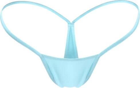 G-string Thongs for Women Seamless Thong Low Rise Micro Back Bikini Bottom No Show Panties Underwear, 10 Packs in Kuwait