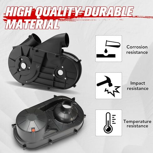 HAKA TOUGH Inner & Outer Clutch Housing Variator Cover for Polaris RZR XP 1000 Accessories 2015-2023, Replace OEM # 2635611, 5451767-070, 5451767, 2635158, 2635822, 2634229, 2PCS in Saudi Arabia