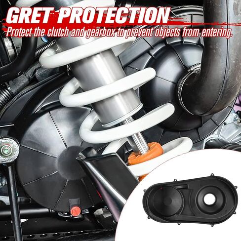 HAKA TOUGH Inner & Outer Clutch Housing Variator Cover for Polaris RZR XP 1000 Accessories 2015-2023, Replace OEM # 2635611, 5451767-070, 5451767, 2635158, 2635822, 2634229, 2PCS in Saudi Arabia