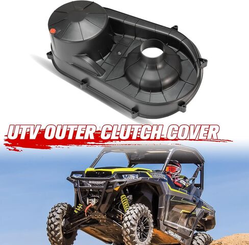 HAKA TOUGH Inner & Outer Clutch Housing Variator Cover for Polaris RZR XP 1000 Accessories 2015-2023, Replace OEM # 2635611, 5451767-070, 5451767, 2635158, 2635822, 2634229, 2PCS in Saudi Arabia