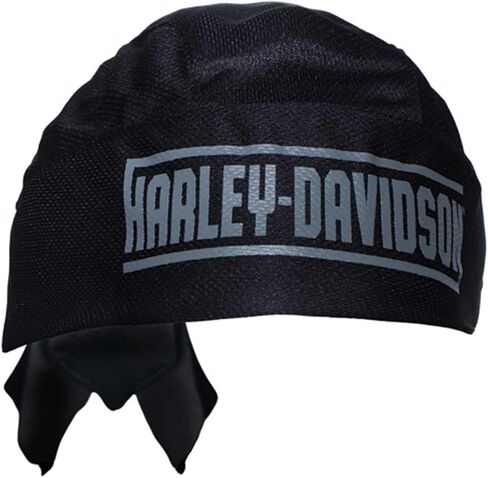 Harley-Davidson Men Head Hed Hed-Baded Head-back-back-back-back-Black in Saudi Arabia