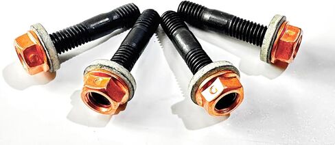 M8x1.25 Complete Exhaust Manifold Flange Stud Set of 4 Studs & 4 Lock Nuts in Saudi Arabia