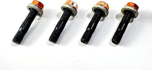M8x1.25 Complete Exhaust Manifold Flange Stud Set of 4 Studs & 4 Lock Nuts in Saudi Arabia
