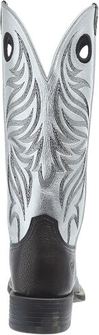 ARIAT Women's Dark Carbon Vamp Antique Silver Top Round Up Ryder Boot in Saudi Arabia