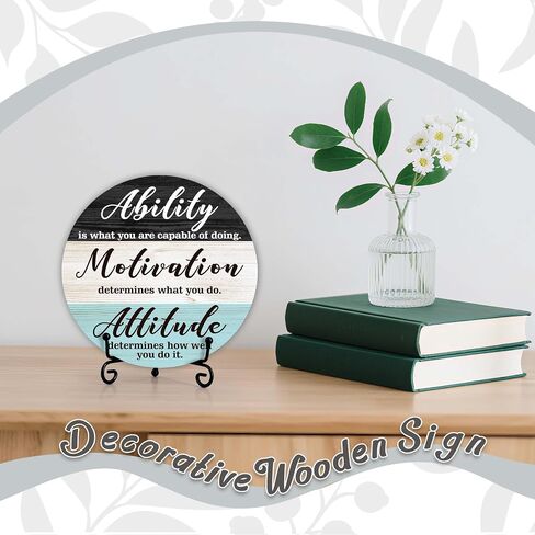 Spiritual Home Decor, Quiet The Mind And The Soul Will Speak Wood Decor Sign, Yoga Room Meditation Room Decor For Table Shelf, Inspirational Gifts For Woman Man Family Friend -a16 in Kuwait