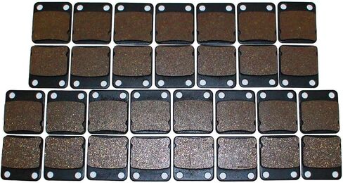Powersports Replacement Parts for ATV & UTV 15 Sets 1999 2000 2001 2002 2003 2004 For Honda TRX400EX Front and Rear Brake Pads Mod-TZ34-S2536 in Saudi Arabia