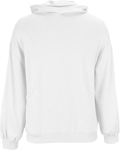 Men’s Long Sleeve Lightweight Sweatshirts Oversized Fit Pullover Hoodies in Kuwait