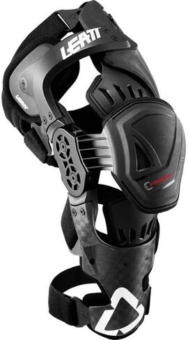 زوج من دعامات الركبة Leatt Brace C-Frame Pro Carbon للبالغين (أسود - كبير/X-Large) in Saudi Arabia