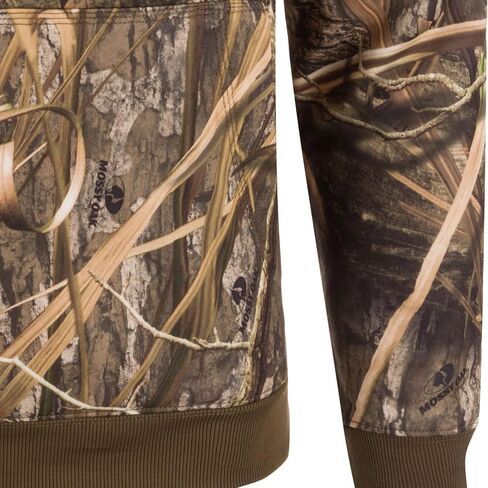 Drake Waterfowl's Men's Eddy منقوش DW2298 صيد منتصف الوزن هوديي مع kangaroo جيب in Kuwait