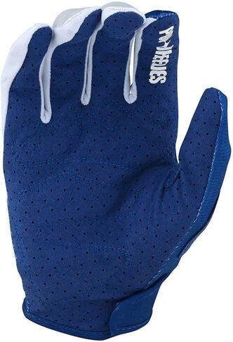 Troy Lee Designs Motocross Motorcycle Dirt Bike Racing Mountain Bicycle Riding Gloves, Youth Girls & Boys GP Glove (Blue, X-Large) in Saudi Arabia