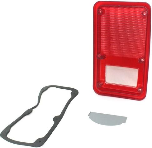 2pcs Tail Light Left Right Side Plastic Red Taillight Lens Taillamp Brakelight for Plymouth,for Dodge 4057973 CH2809102 in Saudi Arabia