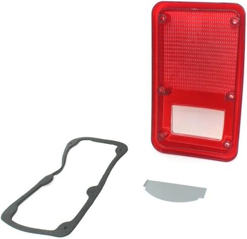 2pcs Tail Light Left Right Side Plastic Red Taillight Lens Taillamp Brakelight for Plymouth,for Dodge 4057973 CH2809102 in Saudi Arabia