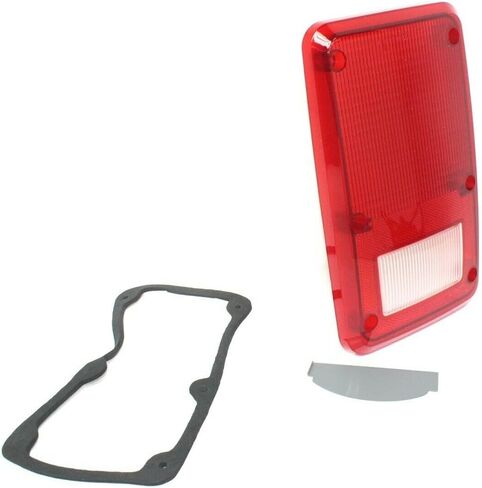 2pcs Tail Light Left Right Side Plastic Red Taillight Lens Taillamp Brakelight for Plymouth,for Dodge 4057973 CH2809102 in Saudi Arabia