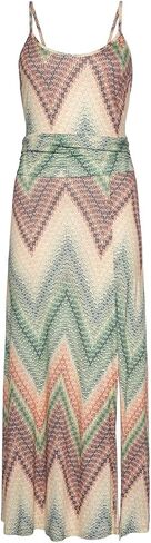 LASCANA Women's Sleeveless Print Maxi Dress in Kuwait