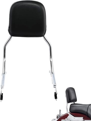 TCT-MOTORPARTS Upright Sissy Bar Backrest Fit For Harley Sport Glide Low Rider S FXLR FXLRS FLSB 2018-2025 2024 2023 2022 in Saudi Arabia