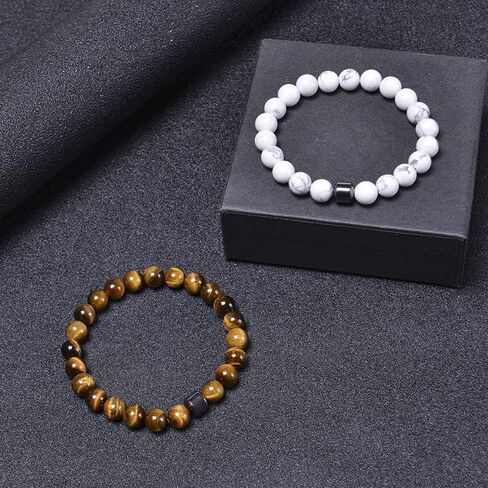 NIQIPOK Glame Anti Alcohol Bracelet, Glame International Anti Alcohol Bracelet GM Mgnetic Bead to Reduce the Urge to Drink Jewelry for Women Men Helps Relief Anxiety Frustration Irritability in Saudi Arabia