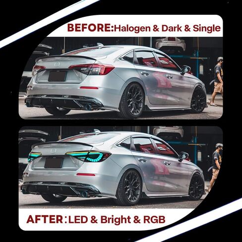 أضواء مقطورة LED، ضوء فرامل طراز F1 12 فولت مصباح خلفي عالمي 15 LED IP68 مقاوم للماء لإيقاف الكبح ستروب الطيار فلاش مجموعة ملحقات الإضاءة للسيارة SUV والدراجات النارية (أحمر) in Saudi Arabia