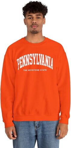 Pennsylvania Adult Unisex Crewneck Sweatshirt in Kuwait