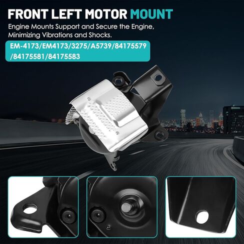 Engine Motor Mounts Transmission Mount Set of 3 Fit for Chevrolet Spark 2011-2015, Spark Classic 2017 1.2L for Manual Trans. Engine Motor Trans Mount Set#A5511 A5521 A5512HY in Kuwait