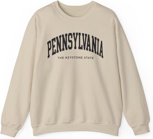 Pennsylvania Adult Unisex Crewneck Sweatshirt in Kuwait