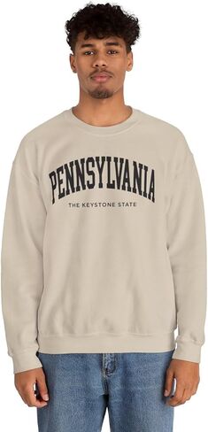 Pennsylvania Adult Unisex Crewneck Sweatshirt in Kuwait