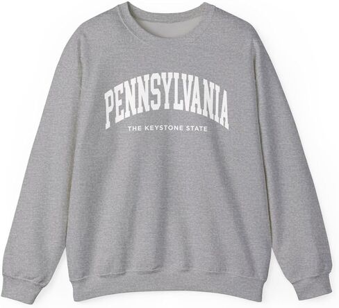 Pennsylvania Adult Unisex Crewneck Sweatshirt in Kuwait