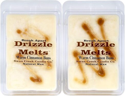 Swan Creek Candle Swan Creek Natural Wax Drizzle Melts - Cherry Almond Buttercream - 2 Pack, Red, 220-02 in Saudi Arabia