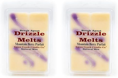 Swan Creek Candle Swan Creek Natural Wax Drizzle Melts - Cherry Almond Buttercream - 2 Pack, Red, 220-02 in Saudi Arabia