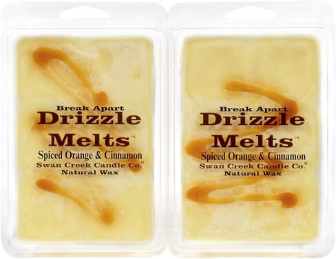 Swan Creek Candle Swan Creek Natural Wax Drizzle Melts - Cherry Almond Buttercream - 2 Pack, Red, 220-02 in Saudi Arabia