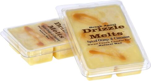 Swan Creek Candle Swan Creek Natural Wax Drizzle Melts - Cherry Almond Buttercream - 2 Pack, Red, 220-02 in Saudi Arabia