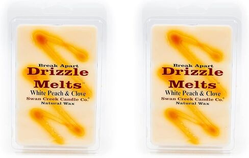 Swan Creek Candle Swan Creek Natural Wax Drizzle Melts - Cherry Almond Buttercream - 2 Pack, Red, 220-02 in Saudi Arabia