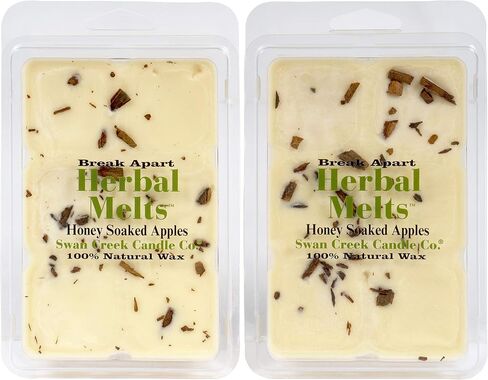 Swan Creek Candle Swan Creek Natural Wax Drizzle Melts - Cherry Almond Buttercream - 2 Pack, Red, 220-02 in Saudi Arabia