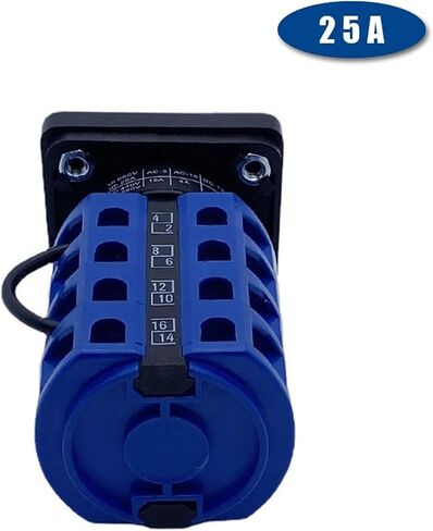 اثنين من السرعة YMW26 LW26-25 M07/4 النجوم مثلث ابدأ التحكم الكهربائي أربعة القسم 25A 690V تحويل كاميرا دوارة in Saudi Arabia