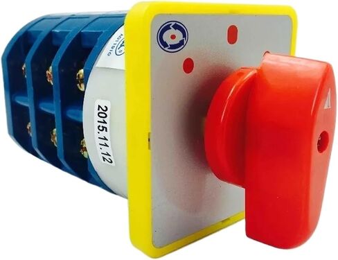 690V 40A 3 مراحل 3 الموضع الفضة التحكم في التلامس المحرك العكسي تغيير CAM CAM التبديل LW5-40/3 in Saudi Arabia