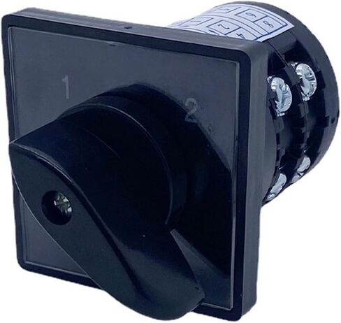 Electric 2 Position Changeover Rotary Cam Switch 20A Two Levels Silver Contact Control Circuit HZ5B-20/2 in Saudi Arabia
