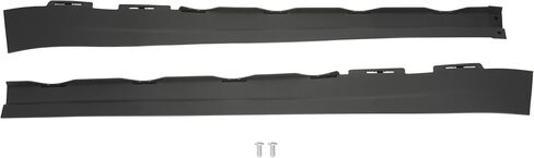HECASA Front Bumper Lower Valance Compatible with 2007-2013 Chevy Chevrolet Silverado 1500 Replacement for 25821880 GM1092191 Lower Air Deflector Extension Black in Saudi Arabia