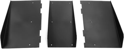 Diffuser الخلفي Ikon Motorsports ، متوافق مع المركبات الشاملة 22 "× 20" ، الخلفية البلاستيكية ABS غير مصممة تحت SPOILER SPOILER DAM VALANC in Saudi Arabia