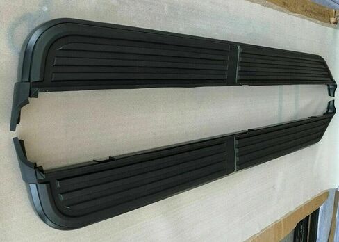2 Pieces Fits for Land Rover Discovery 3 4 LR3 LR4 2009-2016 All Black Fixed Running Board Side Step Nerf bar Protector in Saudi Arabia