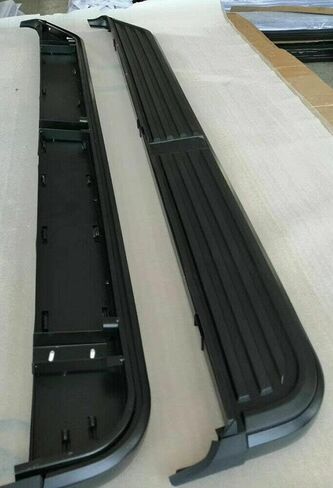 2 Pieces Fits for Land Rover Discovery 3 4 LR3 LR4 2009-2016 All Black Fixed Running Board Side Step Nerf bar Protector in Saudi Arabia