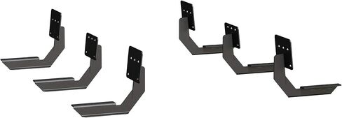 Luverne 415088-401633 Grip Step Black Aluminium 88 بوصة تشغيل لوحات تشغيل ، حدد RAM 1500 CREW CAB in Saudi Arabia
