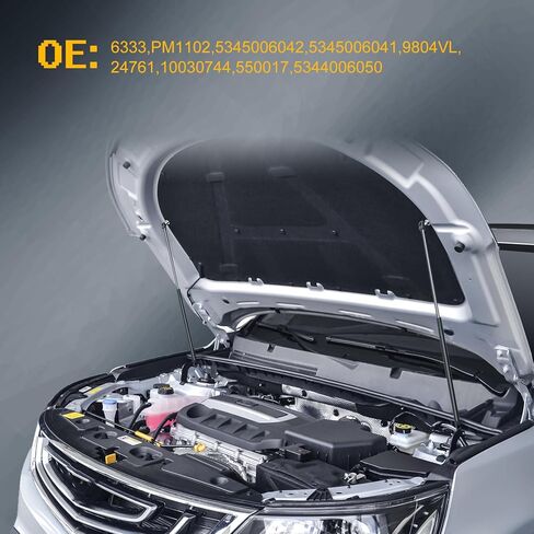 LIFT يدعم الدعامات الصدمات ، ويدعم رفع الغطاء مناسبة لتويوتا كامري 2007-2011 6333 ، حزمة 2 in Saudi Arabia