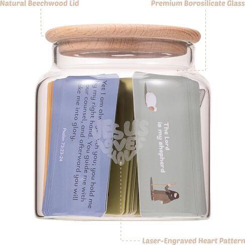 Bible Verse Jar, 150PCS Scripture Cards, Read Me When, Prayer Jar, Daily Encouragement, Christian Gifts For Women and Men, Quran Verses, Catholic Gifts Women, Graduation Gift in Saudi Arabia