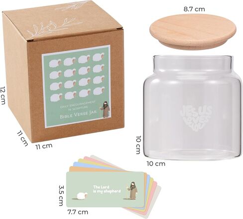 Bible Verse Jar, 150PCS Scripture Cards, Read Me When, Prayer Jar, Daily Encouragement, Christian Gifts For Women and Men, Quran Verses, Catholic Gifts Women, Graduation Gift in Saudi Arabia