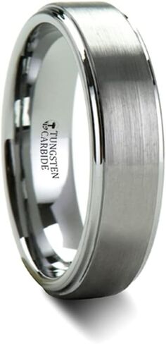 Roy Rose Jewelry Mens Tungsten Carbide Raised Center Center Leats - Pressed Finish Comfort Fit - 4mm 6mm 7mm 8mm 10mm 12mm - اسم النمط: Optimus in Saudi Arabia