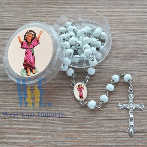 Divine Child Jesus Scented Rosary - Divino Nino Baptism Party Favor (12 PC) in Saudi Arabia