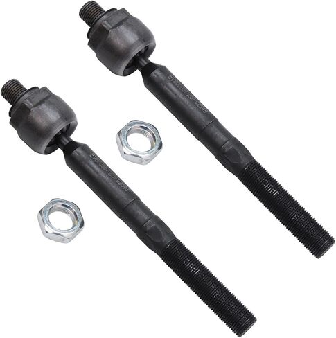 Detroit Axle-Front 6pc Tie Rods Kit for 11-15 Jeep Grand Cherokee Dodge Durango ، 4 Tie Rods 2 Rack & Pinion Boots w/Bellows & Locking C-Clamps 2011 2012 2013 2014 Replace in Saudi Arabia