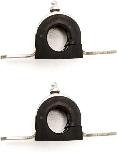 Black Poly Sway Bar Bushing Set for Chevy for Chevelle 1968-1970 for El Camino 1968-1970 (Polyurethane) in Saudi Arabia