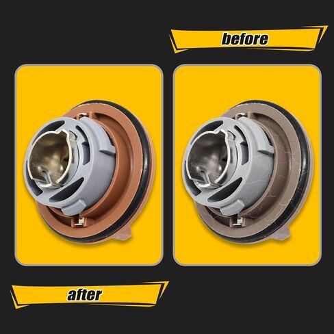 FZJDSD 1PC Headlight Headlamp Socket Compatible with Kia Sorento 2011 2012 2013 2014 2015 Bulb Socket Replace 92166-1U000 921661U000 Front Turn Signal Lamp Holder Replacement Part Headlight accessory in Kuwait