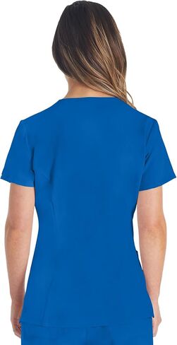 Dickies Women's Scrub Sets V-Neck Top DK615 Mid Rise Jogger DK065 with Moisture Wicking, Durable, and 360° Stretch Fabric in Saudi Arabia